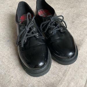Black Oxford Shoes Women’s size 8